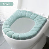 HULIANFU Universal Four Seasons Thickened Househol Soft Mat Autumn Winter Toilet Cover Toilet Seat Cushion Thick Plush Warm Pads