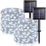 HULIANFU LED Solar Fairy Lights Lamp Outdoor 7M 12M 22M LEDs String Waterproof Holiday Party Garland Solar Garden Christmas Lights