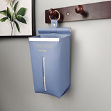 HULIANFU Leather PU Tissue Box Simple Toilet Tissue Bag Car Tissue Holder Removable Hanging Home Decorative Tissue Cover Kitchen Storage