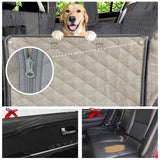 HULIANFU PETRAVEL Dog Car Seat Cover Waterproof Pet Travel Dog Carrier Hammock Car Rear Back Seat Protector Mat Safety Carrier For Dogs