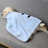 HULIANFU Pet Absorbent Towel Dog Bathrobe Xs-M Pet Dog Bath Towel For Small Medium Large Dogs Microfiber Super Absorbent Pet Drying Towel