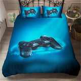 HULIANFU 3D Printed Bedding Set Unisex Adults Teens Game Queen King Single Duvet Cover With Pillowcase Bedclothes