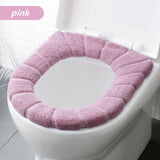 HULIANFU Universal Four Seasons Thickened Househol Soft Mat Autumn Winter Toilet Cover Toilet Seat Cushion Thick Plush Warm Pads