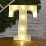 HULIANFU Luxury Alphabet Letter LED Lights Luminous Number Lamp  Battery Night Light for Home Wedding Birthday Christmas Party Decoration