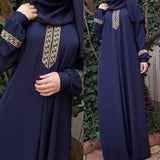 hulianfu NEW Dubai kaftan Dress Muslim Party Abaya Women Arabic Lace Cardigain Patchwork turkey Islam Prayer caftan marocain dresses