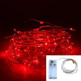 HULIANFU Led Fairy Lights Copper Wire String 1M 2M 3M Holiday Outdoor Lamp Garland Luces For Christmas Tree Wedding Party Decoration