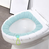 HULIANFU Universal Four Seasons Thickened Househol Soft Mat Autumn Winter Toilet Cover Toilet Seat Cushion Thick Plush Warm Pads