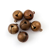 HULIANFU 2023 Bronze Metal Jingle Bells Loose Beads Festival Party Decoration/Christmas Tree Decorations/DIYCrafts Accessories