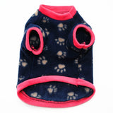 HULIANFU Warm Fleece Pet Dog Clothes Cute Skull Printed Pet Coat Puppy Dogs Shirt Jacket French Bulldog Pullover Camouflage Dog Clothing