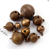 HULIANFU 2023 Bronze Metal Jingle Bells Loose Beads Festival Party Decoration/Christmas Tree Decorations/DIYCrafts Accessories