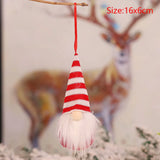 HULIANFU New Year  Gifts Cute Angel Ski Dolls Navidad Hanging Pendant Christmas Home Decor Xmas Tree Ornaments Noel Natal Decoration