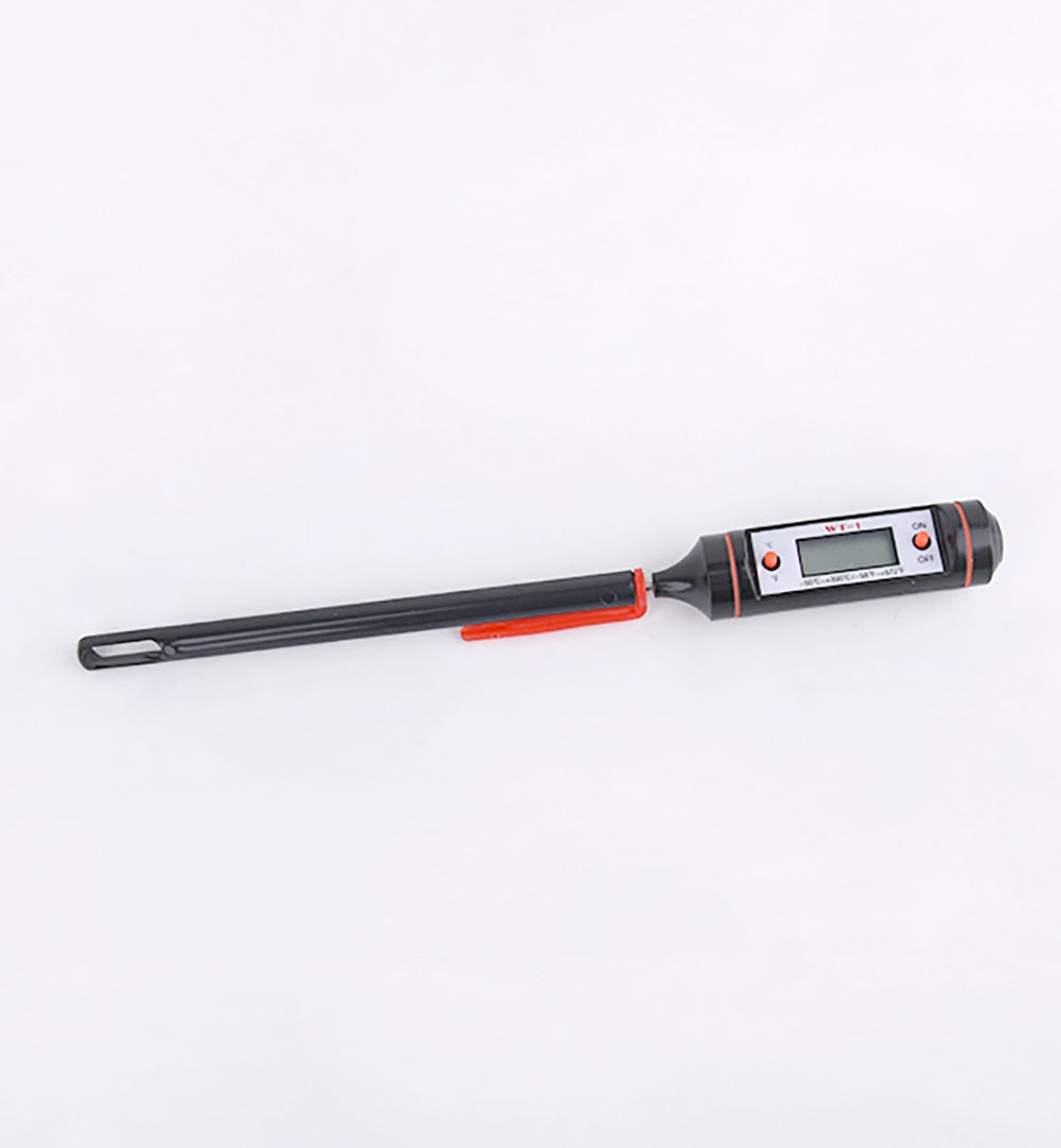 HULIANFU Professional Digital Kitchen Thermometer Barbecue Water Oil Cooking Meat Food Thermometers 304 Stainless Steel Probe Tools