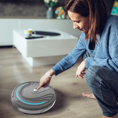 HULIANFU Robot Vacuum Cleaner-Multiple Cleaning Modes with Smart Sensor for Floor Auto Rechargeable Floor Sweeping Robot Dry Wet Cleaning