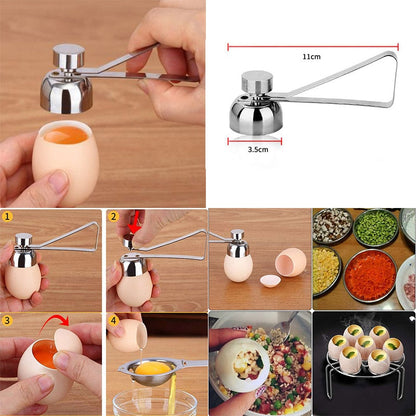 HULIANFU Stainless Steel 5Style Fried Egg Pancake Shaper Omelette Mold Mould Frying Egg Cooking Tools Kitchen Accessories Gadget Rings