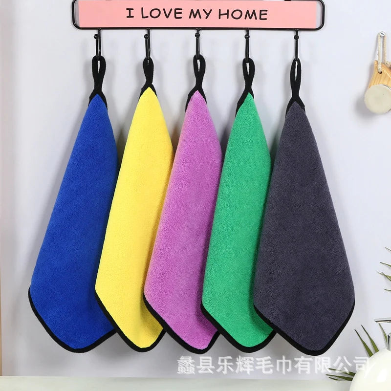 HULIANFU Pet Bath Towels Are Easy To Clean, Super Absorbent, Thick Cat And Dog Bathrobes, Soft Dog Blankets, Quick-Drying Supplies