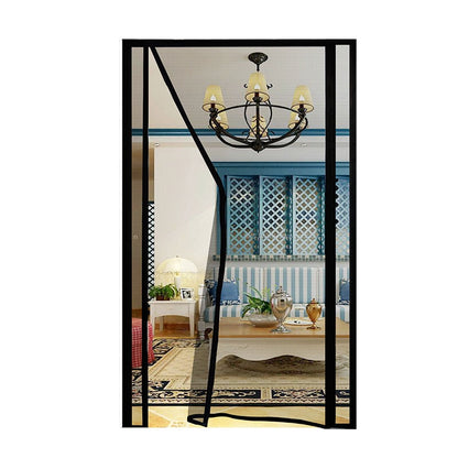 HULIANFU Summer Magnetic Curtains Screen Mesh On The Door Mosquito Net Anti Fly Insect Door Mesh Automatic Closing Size Can Be Customized
