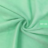 HULIANFU   Zyfmptex 1pcs Minky Fabrics For Sewing Diy Handmade Home Textile Cloth For Toys Plush Fabric Patchwork Solid Color Style 45*50cm