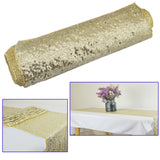 HULIANFU Sequin Modern Table Runners For Wedding Decoration Sequin Christmas Birthday Baby Shower Party Home Tea Table Runner Table Cover