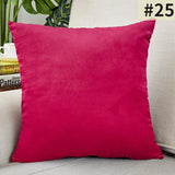 HULIANFU Super Soft Cushion Cover Velvet Pillow Cover For Sofa Living Room Housse De Coussin 30x50cm Decorative Pillows Nordic Decoration