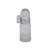 HULIANFU Plastic Sniffer Snorter снюсоед Snuff Dispenser Bullet Rocket Snorter Sunff  Kit  Smoking Accessories