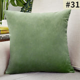 HULIANFU Super Soft Cushion Cover Velvet Pillow Cover For Sofa Living Room Housse De Coussin 30x50cm Decorative Pillows Nordic Decoration