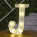 HULIANFU Luxury Alphabet Letter LED Lights Luminous Number Lamp  Battery Night Light for Home Wedding Birthday Christmas Party Decoration