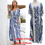 Easy Dry Beach Cover up Robe Plage Vestido Playa Beach Pareo Swimsuit cover up Beachwear Plus size Bathing suit Women Maxi Dress