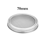 HULIANFU Stainless Steel Sprouting Jar Lids Home Garden Seed Sprouting Germinator Seed Sprouter Germination Grow Cover Strainer Lids