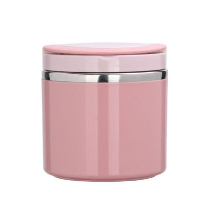 HULIANFU Soup Thermos Food Jar Insulated Lunch Container Bento Box for Cold Hot Food Food Flask Stainless Steel Lunch Box With Handle