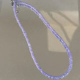 hulianfu Wholesale Korean Fashion Heart Angel Pendant Necklace For Women Girks Trendy Purple Beads Choker Set Jewelry Gifts