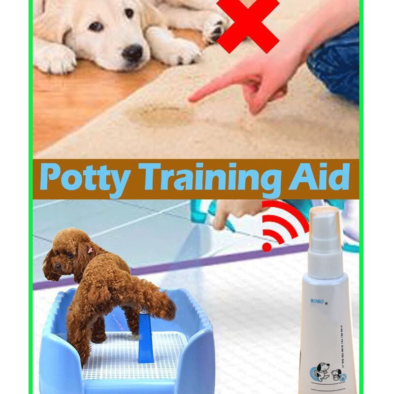 HULIANFU Pet Potty Aid Training Liquid Spray for Dogs Puppies Cats Potty Aid Training Spray Accessories Liquid Portable wzpi