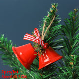 HULIANFU 2023 Christmas Hand Bell Bauble Jingle Bells Gold School Handbell Restaurant Supplies Xmas Noel New Year 2023 Adornos De Navidad