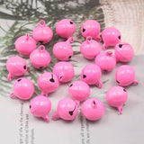 HULIANFU 2023 15PCS Beautiful Metal Bells Loose Beads Jingle Bell For Christmas Party Crafts Decoration DIY Make Earrings Pendants Material