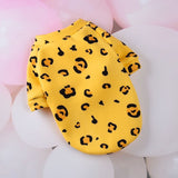 HULIANFU Pet Dog Costume Cute Animal Printed Pet Coat Cotton Soft Pullover Dog Shirt Jacket Sweatshirt Cat Sweater Pets Clothing Outfit