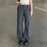 Y2K Cargo Pants Women Baggy Trousers Fall Streetwear Fairycore Oversized Pants Vintage Casual Loose Sweatpants