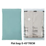 HULIANFU No Need Pump Vacuum Bags Large Plastic Storage Bags for Storing Clothes blankets Compression Empty Bag Covers Travel Accessories