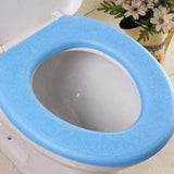 HULIANFU Waterpoof Soft Toilet Seat Cover Bathroom Washable Closestool Mat Pad Cushion O-shape Toilet seat Bidet Toilet Cover Accessories