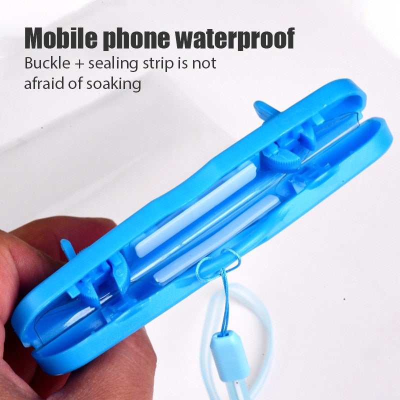 HULIANFU PVC Universal Waterproof Phone Case Water Proof Bag Mobile Cover For iPhone 12 11 Pro Max 8 7 Huawei Xiaomi Redmi Samsung
