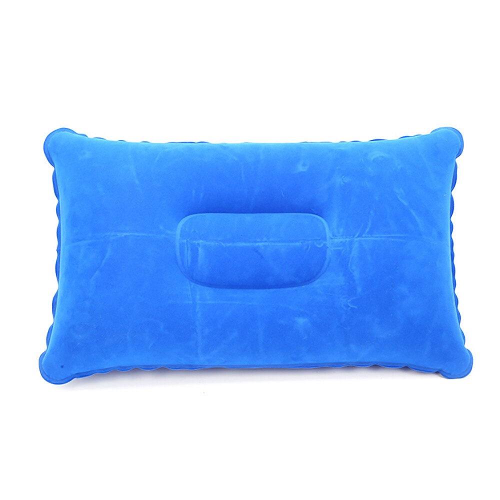 HULIANFU Ultralight Inflatable Air Pillow PVC Nylon Sleep Pillow Outdoor Camping Cushion Travel Car Backrest Airplane Head Rest Support