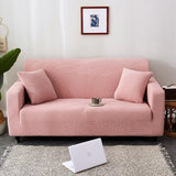 HULIANFU Living Room Elastic Sofa Cover Thick Polar Fleece 1/2/3/4 Seat Sofa Cover L Shape Corner Sofa Armchair Sofa Cover Dustproof