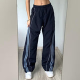 Y2K Cargo Pants Women Baggy Trousers Fall Streetwear Fairycore Oversized Pants Vintage Casual Loose Sweatpants