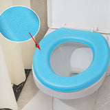HULIANFU Waterpoof Soft Toilet Seat Cover Bathroom Washable Closestool Mat Pad Cushion O-shape Toilet seat Bidet Toilet Cover Accessories