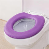 HULIANFU Waterpoof Soft Toilet Seat Cover Bathroom Washable Closestool Mat Pad Cushion O-shape Toilet seat Bidet Toilet Cover Accessories