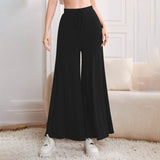 Hulianfu Fashion High Waist Wide Leg Pants For Women Autumn Loose Casual Women' S Pants Pantalon Vintage Long Trousers