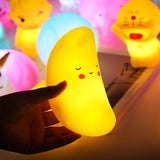 HULIANFU Moon Star LED Night Light Cute Cloud Sun Night Lamp Baby Kids Sleep Toy Bedroom Decoration Lamps Cartoon Christmas Night Lights