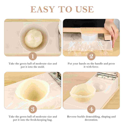HULIANFU Press Dumpling Maker Tortilla Mold Presser Bun Dough Pelmeni Pierogi Flour Pastry Chinese Manual Mould Empanada Taco Corn Shaper