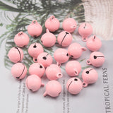 HULIANFU 2023 15PCS Beautiful Metal Bells Loose Beads Jingle Bell For Christmas Party Crafts Decoration DIY Make Earrings Pendants Material