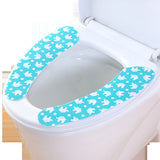 HULIANFU Waterpoof Soft Toilet Seat Cover Bathroom Washable Closestool Mat Pad Cushion O-shape Toilet seat Bidet Toilet Cover Accessories