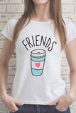 hulianfu Colorful Drinking Glass T-shirt