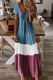 hulianfu V Neck Length Dress